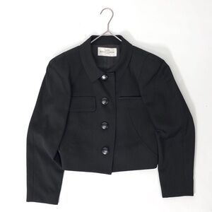 Balenciaga quadrille  jacket Wool Black Formal